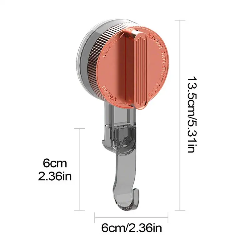 Suction Cup Shower Hooks Suction Cup Hooks For Glass Window Heavy Duty Removable Holder Wall Hangers No Damage Storage For Towel