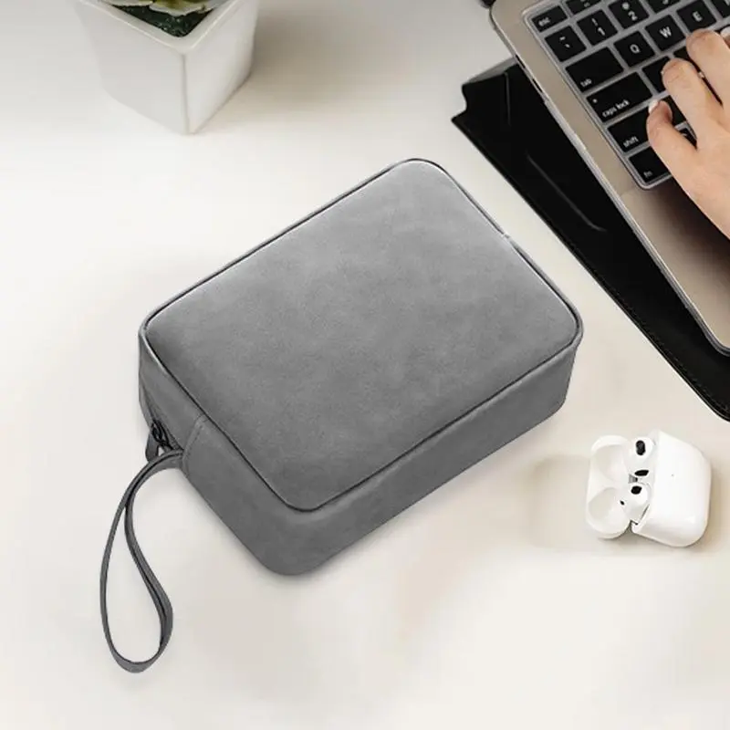 Travel Tech Bag Electronic Case Storage Pouch Sleeve Portable For Phone Cord Power Bank Earphone Accessories