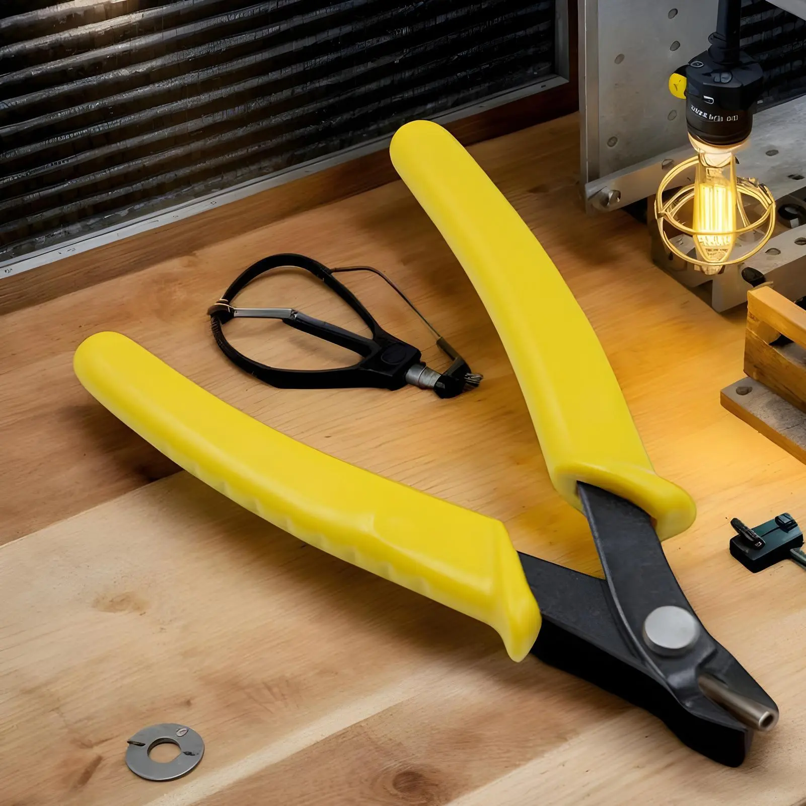 Side Cutters Precision Wire Snip Tool Heavy Duty Anti-Slip Diagonal Pliers For Electrical Work HVAC Installation Plumbing