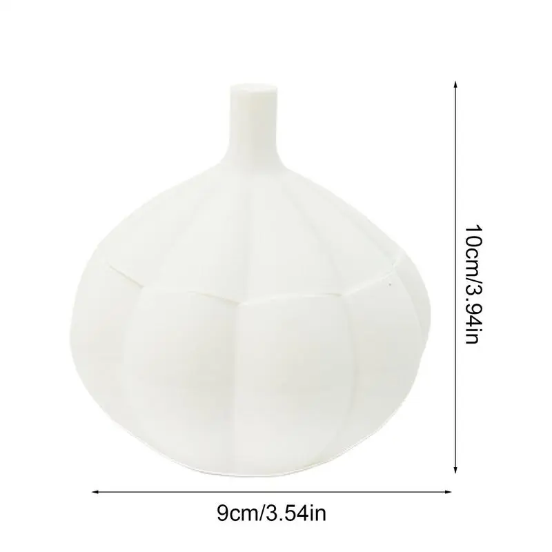 Garlic Container Garlic Keeper Counter Holder Food Prep Organizer Funny Cooking Gadget For Refrigerator Home RV Camping