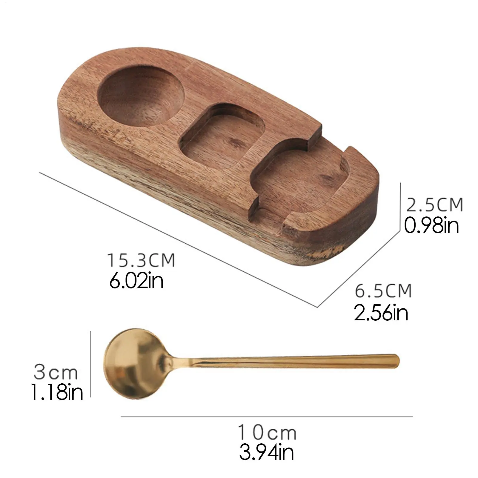 Wood Egg Serving Tray 3-Slot Kitchen Charcuterie Organizer Boards Tabletop Soft Boiled Eggs Organizer Tray For Home Dorm