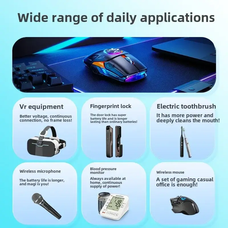 AA1.5 V5 rechargeable battery mouse keyboard toy remote control AAA7 rechargeable USB lithium battery Type-C Cable