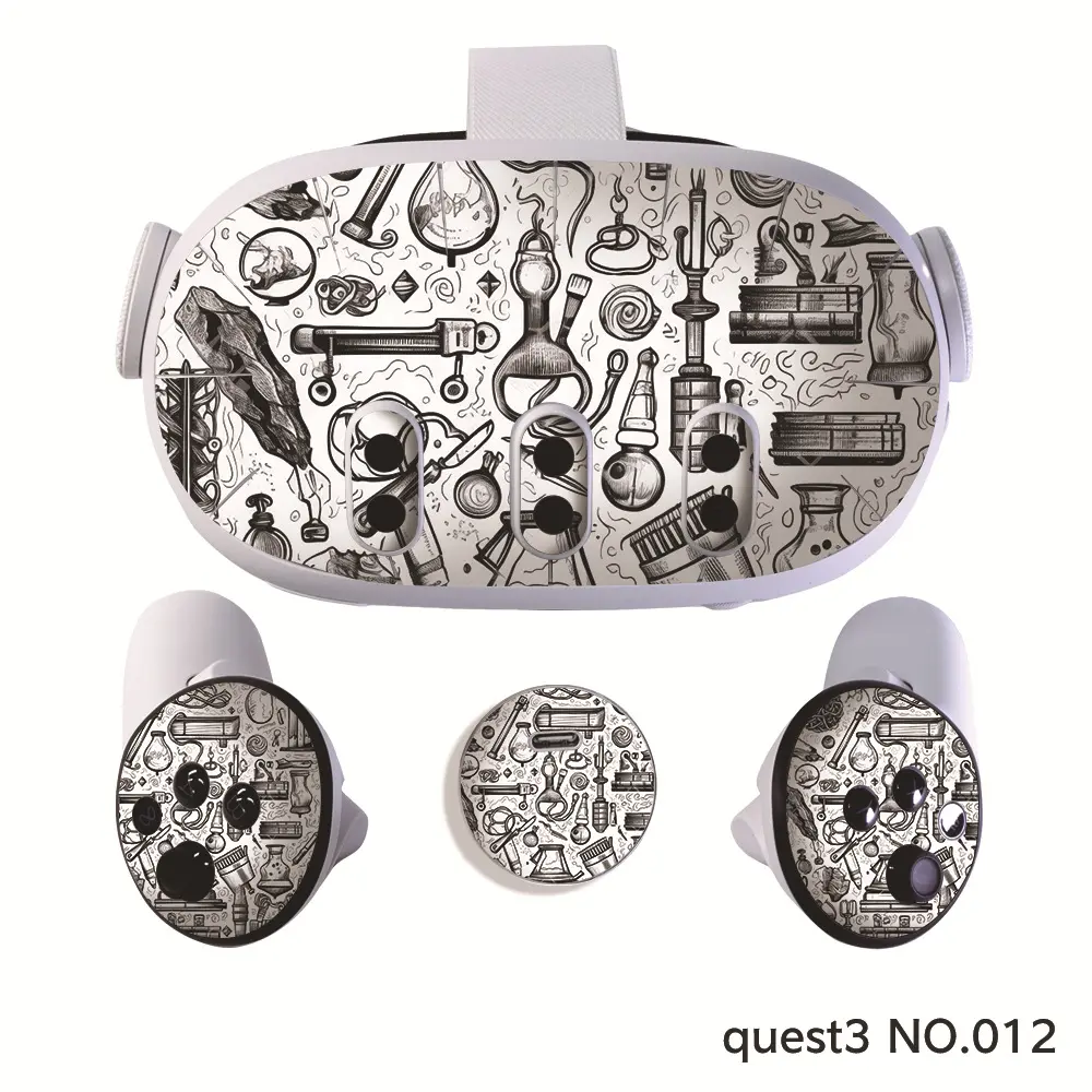 VR stickers are suitable for Meta Quest 3 skins skin color stickers with protective film that leaves no residue on the adhesive