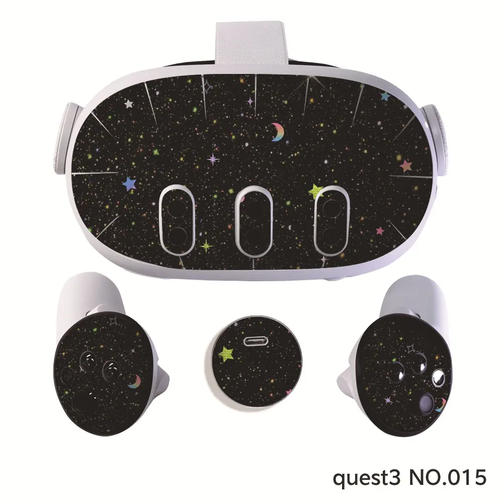 VR stickers are suitable for Meta Quest 3 skins skin color stickers with protective film that leaves no residue on the adhesive