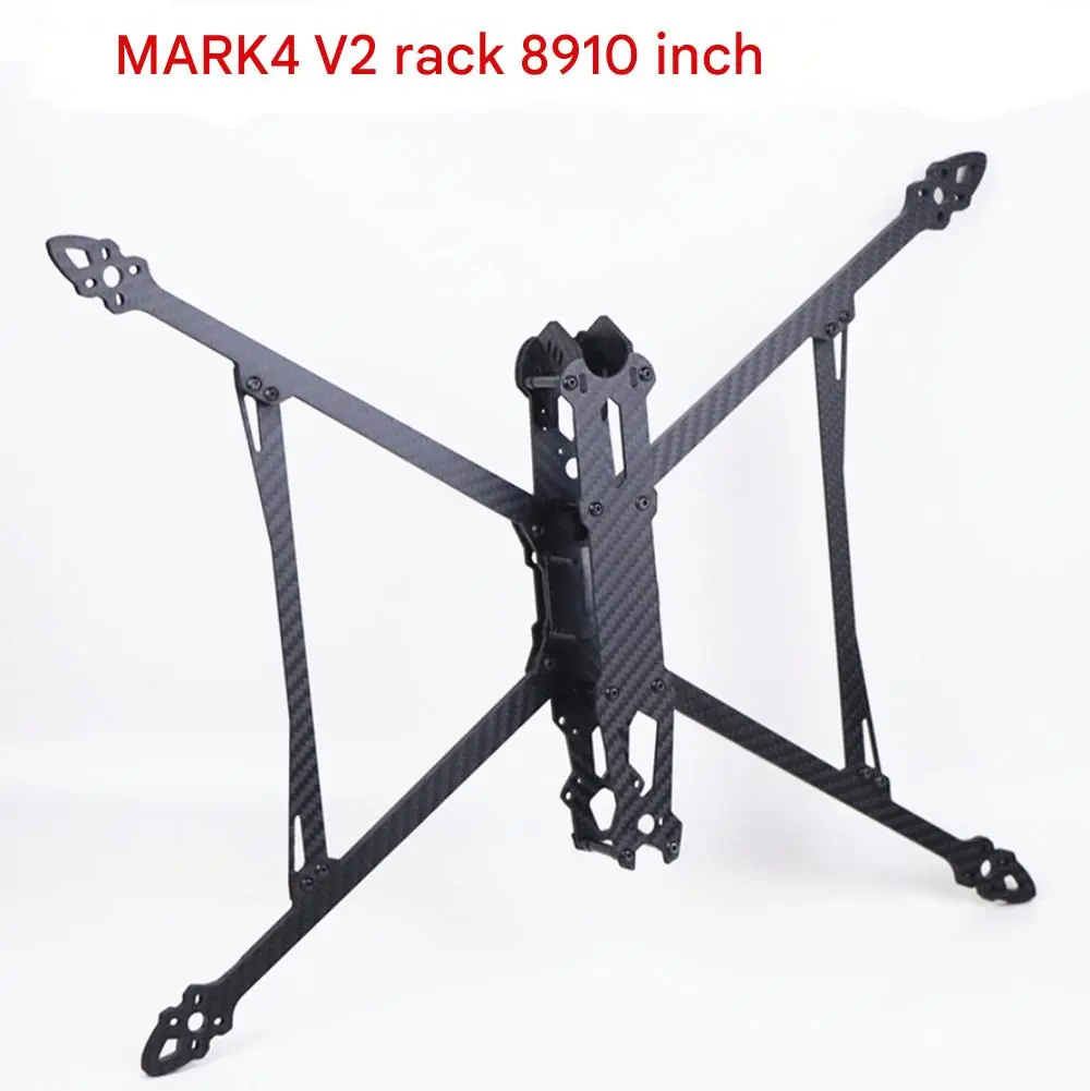 Mark4 V2 Mark 4 8inch 367mm / 9inch 387mm / 10inch 427mm Full Carbon Fiber Frame Kit For FPV Racing Drone Quadcopter Freestyle