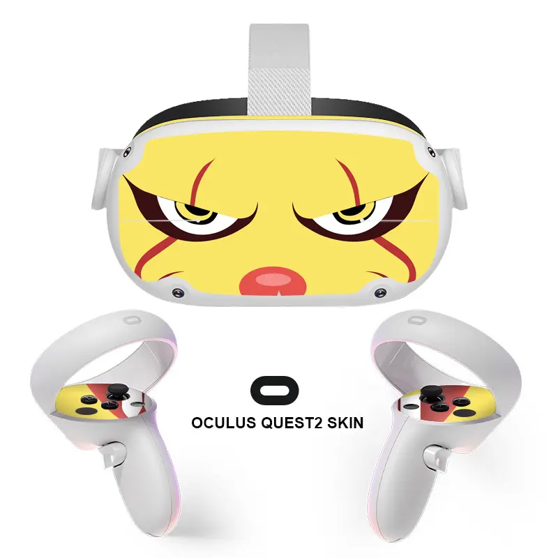 Suitable for Oculus Quest 2 sticker game console virtual helmet VR glasses handle sticker protective film cover sticker
