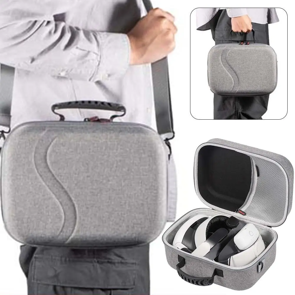 Carrying Case For BOBOVR M3 Pro BOBOVR S3 Pro Meta Quest 3 Kiwi Elite Head Strap VR and Controller Grips Travel Storage Case