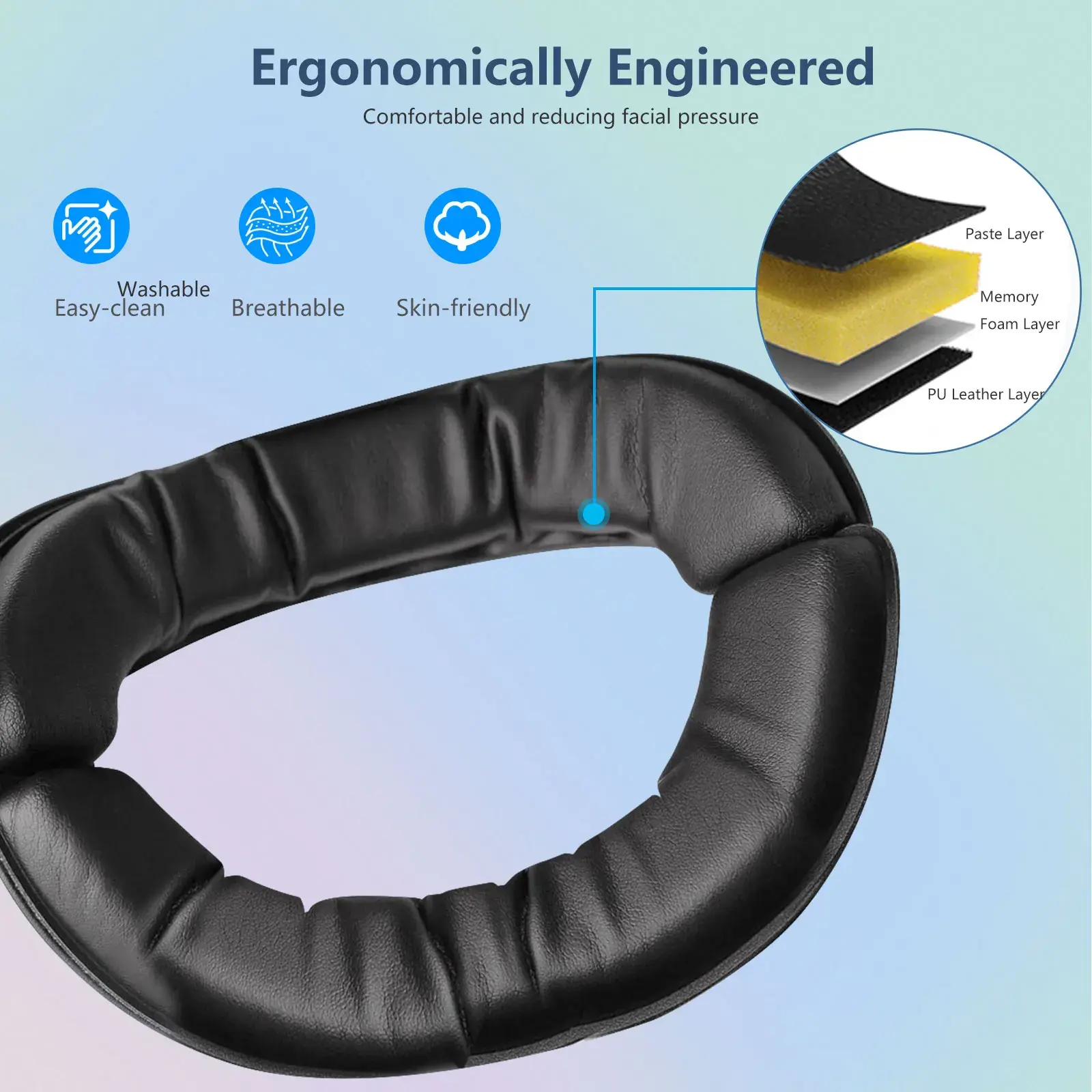 12000mAh Fast-Charging Battery Head Strap for Meta Quest 3/3S – Extends 6-8 Hours Playtime, RGB Lighting & Comfortable Fit – Eli