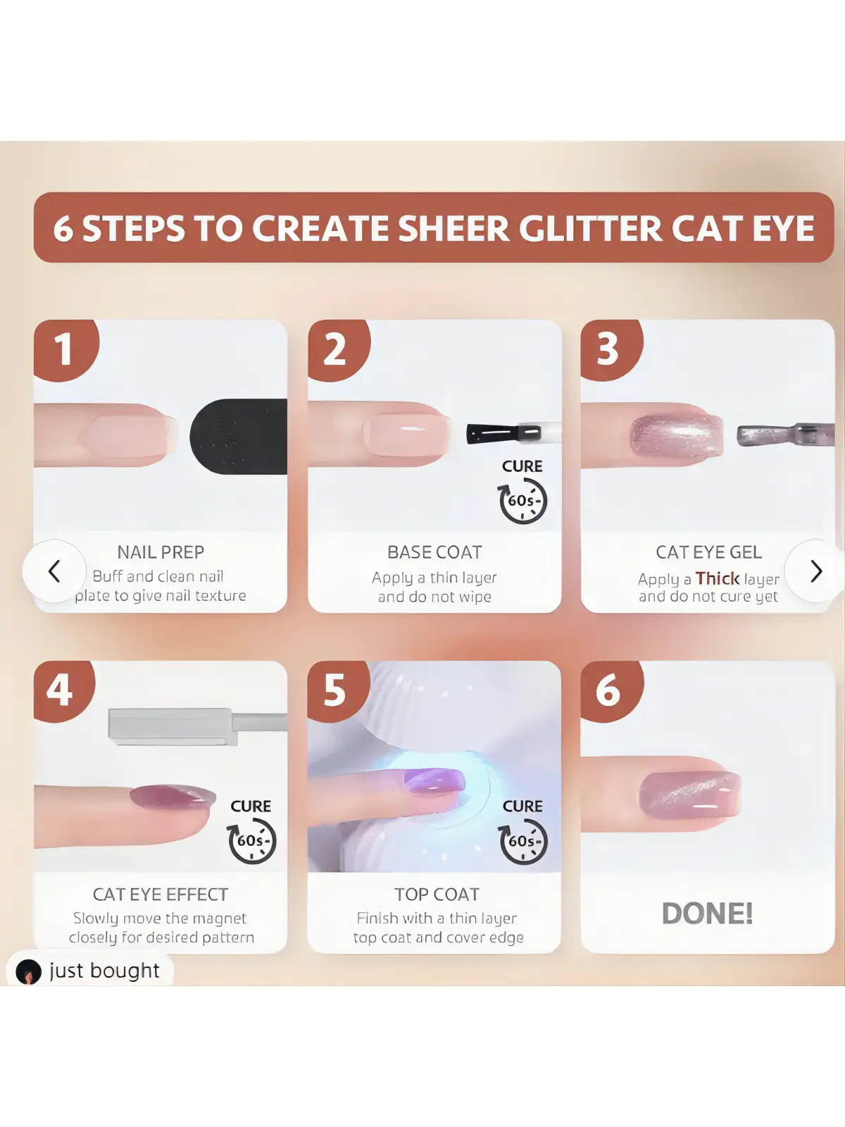 2025 Dragon Fruit Cat Eye Gel - Ultra-Bright Magnetic Polish with Diamond Sparkle Effect