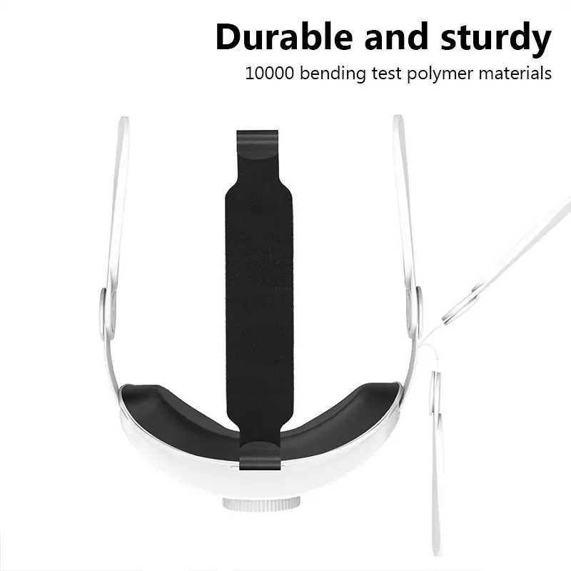 Compatible with Oculus Quest 2 Accessories Adjustable Head Strap Replacement for Enhanced Comfort Support and Gaming Immersion
