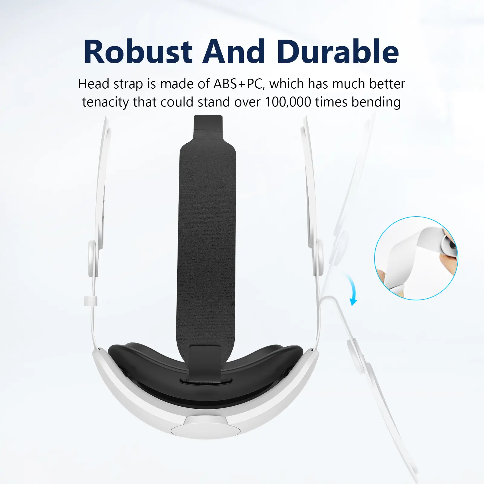 Upgraded Adjustable Head Strap For Meta Quest 3/3S Replacement Headband Elite Strap Headwear For Oculus Quest 3S VR Accessories