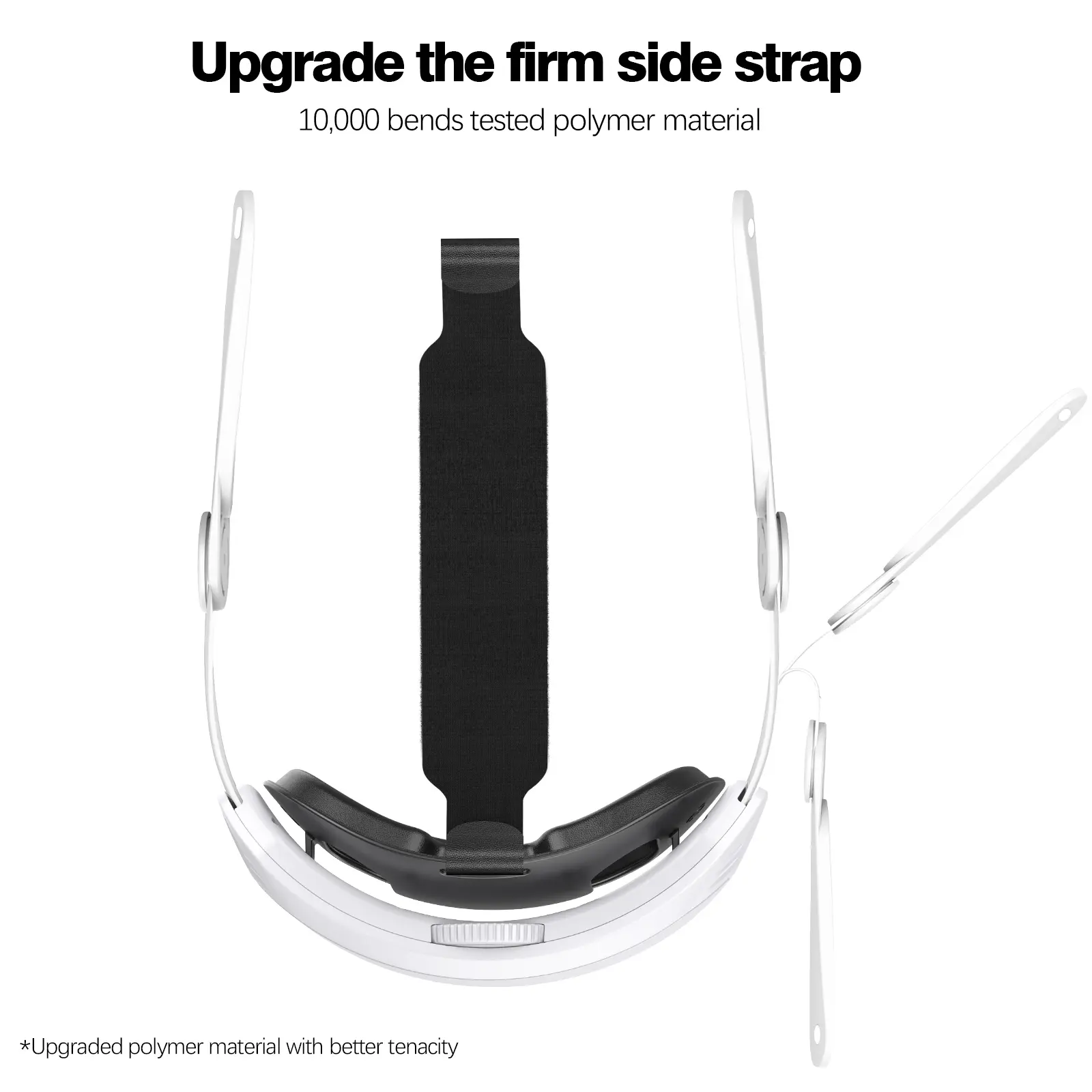 HUADAI design T4 Comfort Head Strap Compatible with Quest 2/Quest 3/Quest 3S Elite Strap VR Accessories