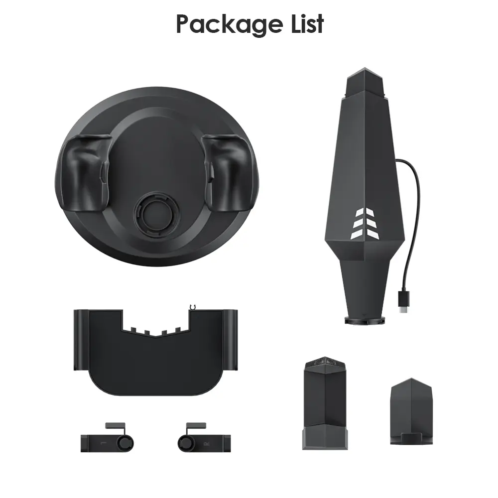 Charging Dock Compatible with Meta Oculus Quest 3/Quest 2 VR Headset Display Stand and Controller Holder VR Accessories