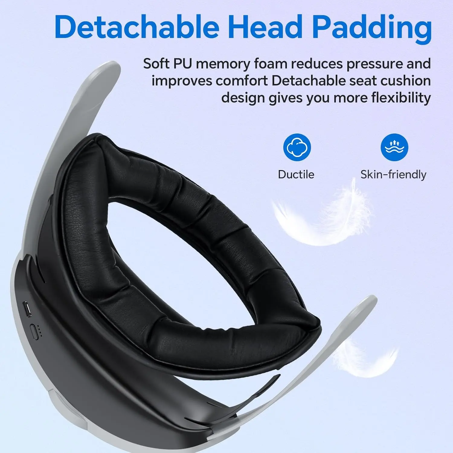 Head Strap Battery for Meta Quest 3 10000mAh Adjustable Elite Strap with Battery Packfor for Oculus Quest 2/3/3s VR Accessories