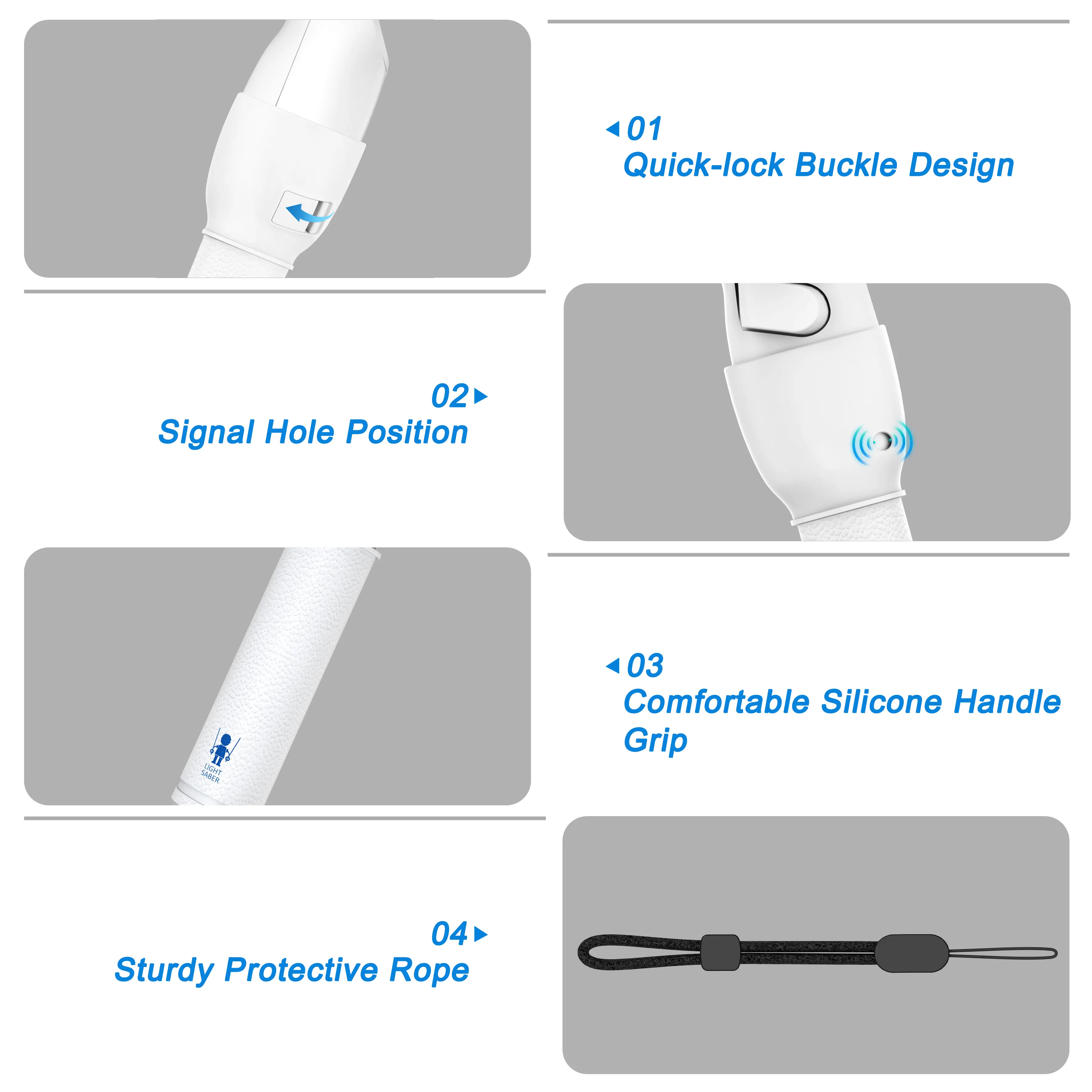 Controller Extensions for Meta Quest 3S/2 Accessories for Gorilla Tag Long Arms Sticks Beat Saber Handles Supernatural Golf Club