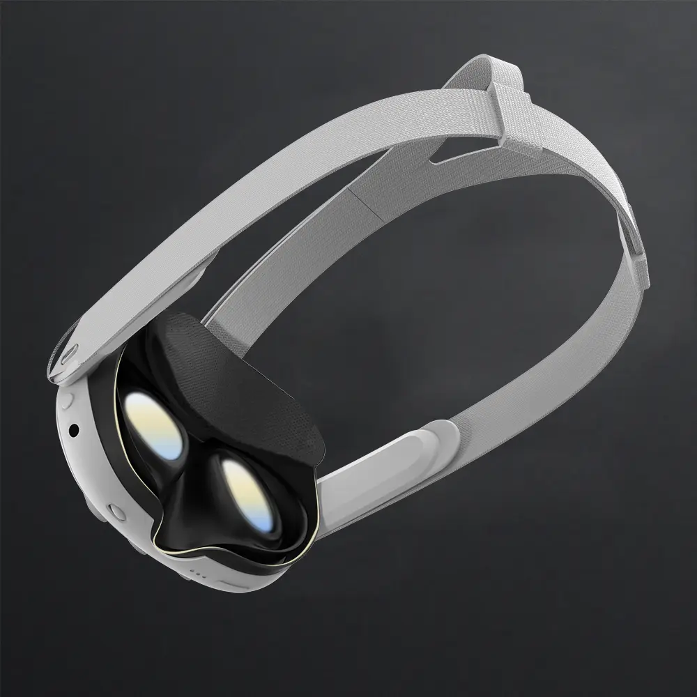 Open Facial Interface for Meta Quest 3 – Breathable Face Cover Bracket Enhanced Ventilation & Comfort for VR Gaming