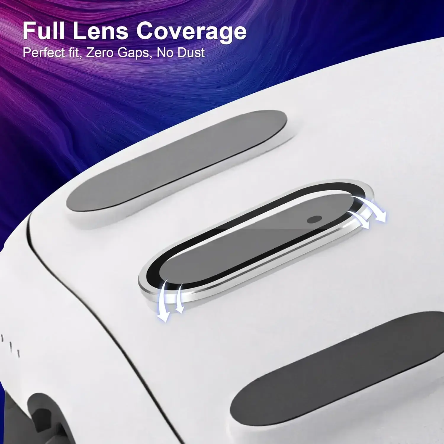 Camera Lens Protector for Meta Quest 3 Tempered Glass Lens Cover  Anti-scratch Len Protective Films for Meta Quest3 Accessories