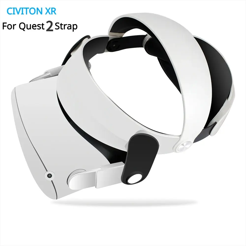 For Oculus Quest 2 VR Adjustable Halo elite Strap Comfortable Replacement Headband Ergonomic Design for Meta Quest 2 Accessory