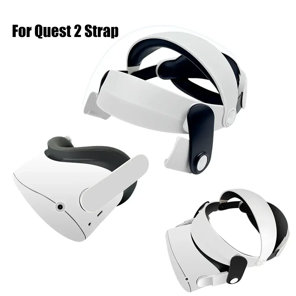 For Oculus Quest 2 VR Adjustable Halo elite Strap Comfortable Replacement Headband Ergonomic Design for Meta Quest 2 Accessory