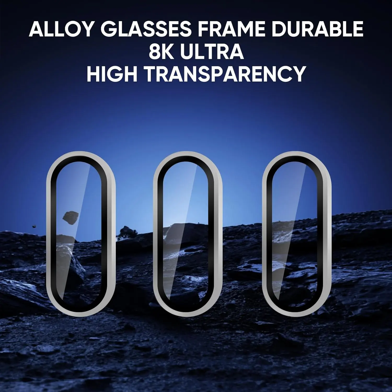 Camera Lens Protector for Meta Quest 3 Tempered Glass Lens Cover  Anti-scratch Len Protective Films for Meta Quest3 Accessories