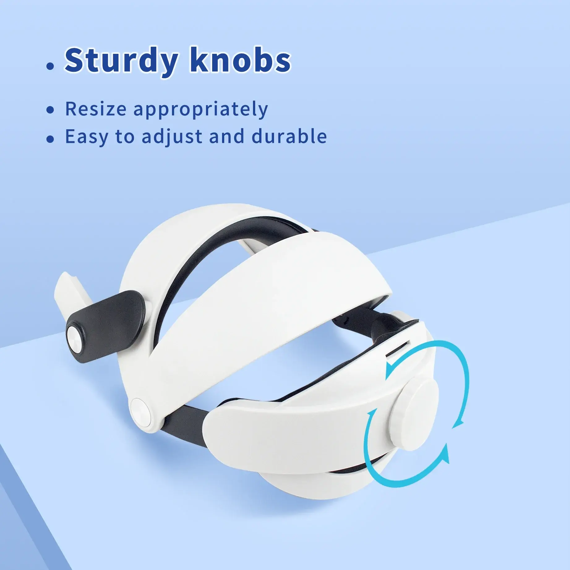 For Oculus Quest 2 VR Adjustable Halo elite Strap Comfortable Replacement Headband Ergonomic Design for Meta Quest 2 Accessory