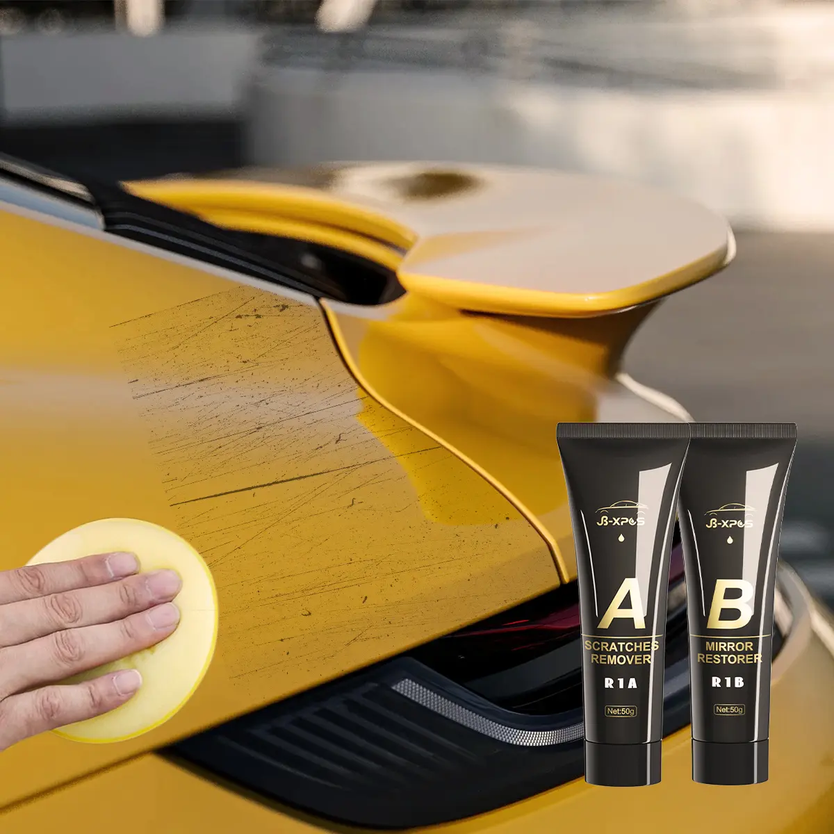 Car Scratch Remover Paint Care Tools Auto Remover Scratches Repair Polishing Auto Body Grinding Compound Anti Scratch Wax R1