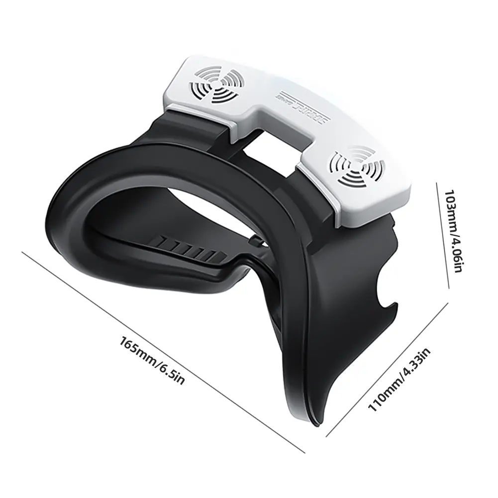 Cooling Fan with Facial Interface Face Cover Relieve Lens Fogging Facial Ventilation Fan 3 Speeds for Meta Quest 3 Accessories