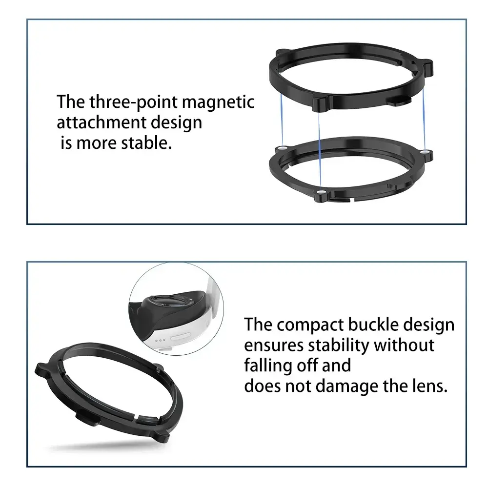 Magnetic lens For Quest 3 eyeglass frames anti-blue light optical lenses protection VR accessories for Oculus/Meta Quest 3