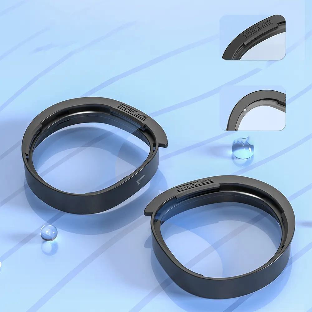 For Meta Quest 3S Anti-Scratch Ring Lenses Anti-fogging Replacement VR Lenses VR Headset Mirror for Meta Quest 3S VR Glasses