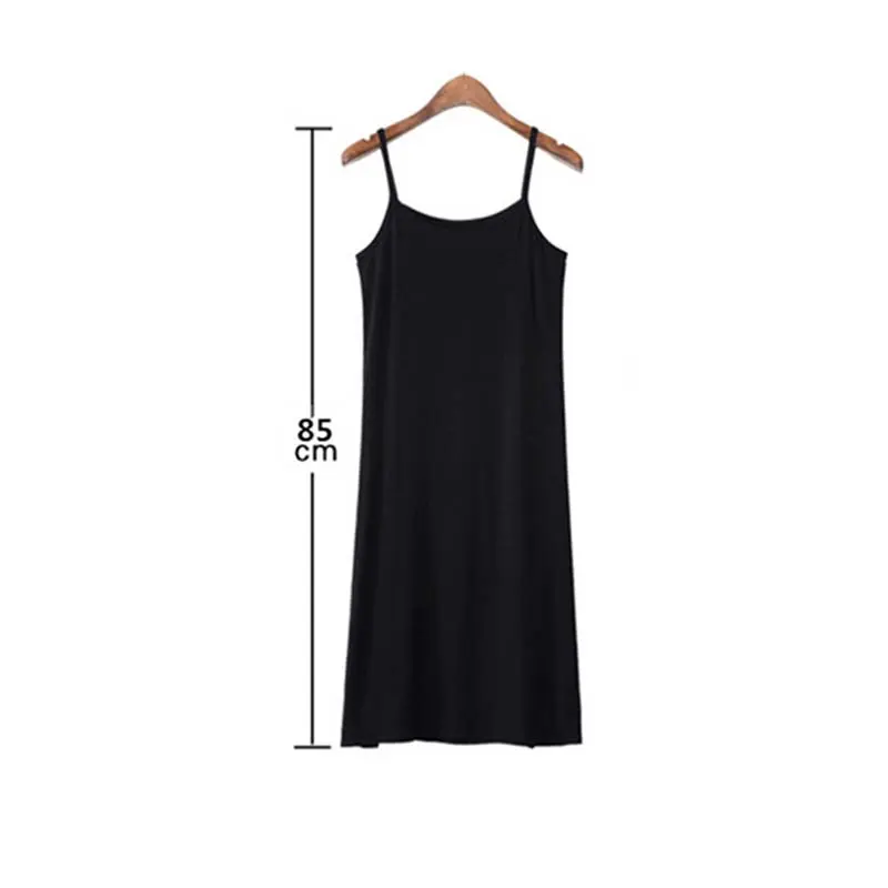 Petticoat Suitable for Short Skirt Women's Plain Tight-fitting Dress Home Service Suspender Nightdress Bottoming Skirt Bag Hip
