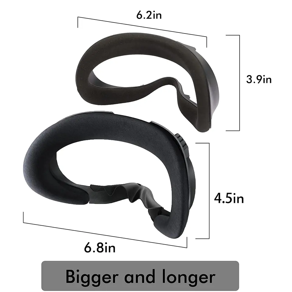Breathable Soft Face Mask Replacement For Oculus Quest 2 Facial Interface Bracket Foam Pad 3 in 1 For Quest 2