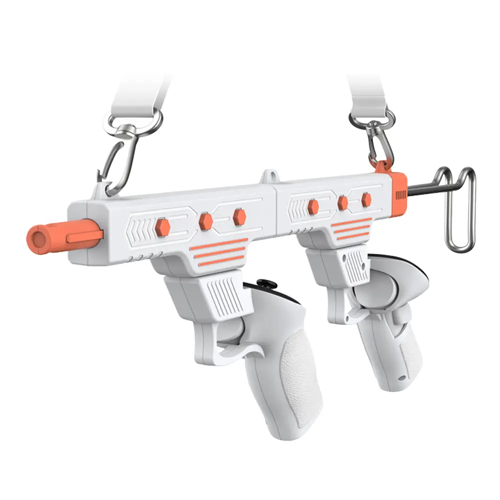 VR Gun Stock VR Game Accessories VR Controller Stock Rifle Adapter Shooting Controller Handle for Meta Quest 3/Quest 3S