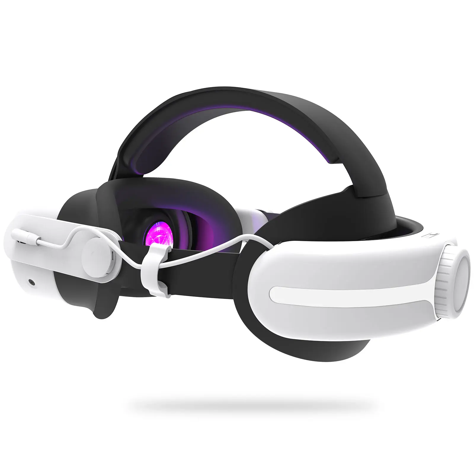 For Oculus/meta quest 3 and quest 3s 12000mAh Battery head strap, VR Accessory for Extended Playtime, Quick Charge, Adjustable