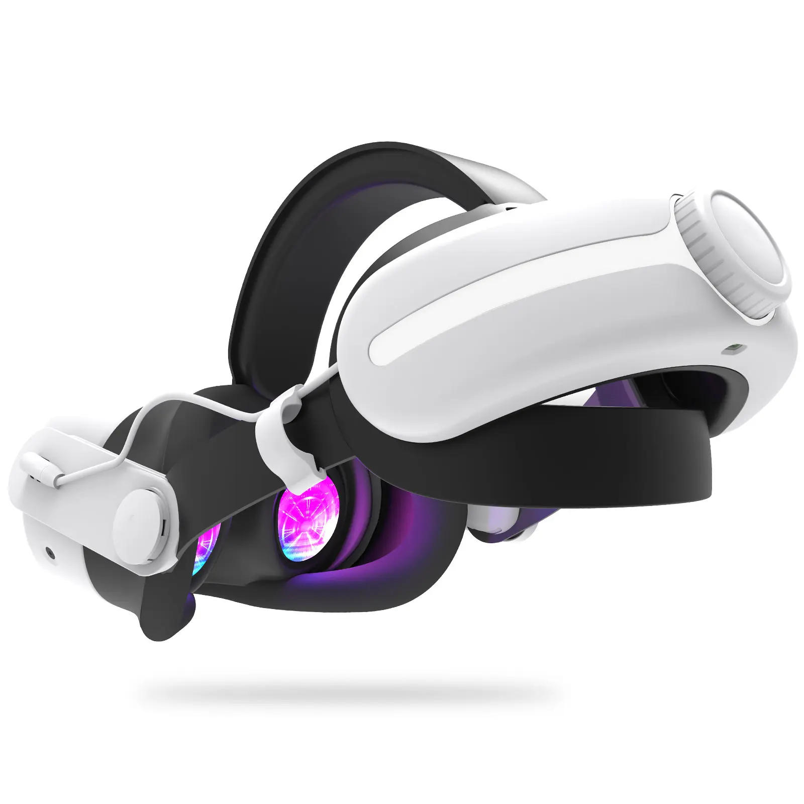 For Oculus/meta quest 3 and quest 3s 12000mAh Battery head strap, VR Accessory for Extended Playtime, Quick Charge, Adjustable