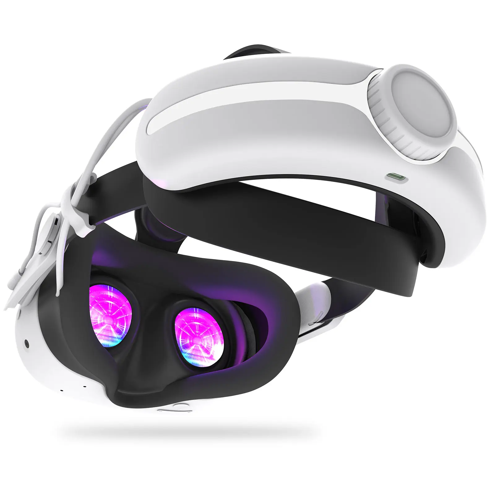 For Oculus/meta quest 3 and quest 3s 12000mAh Battery head strap, VR Accessory for Extended Playtime, Quick Charge, Adjustable