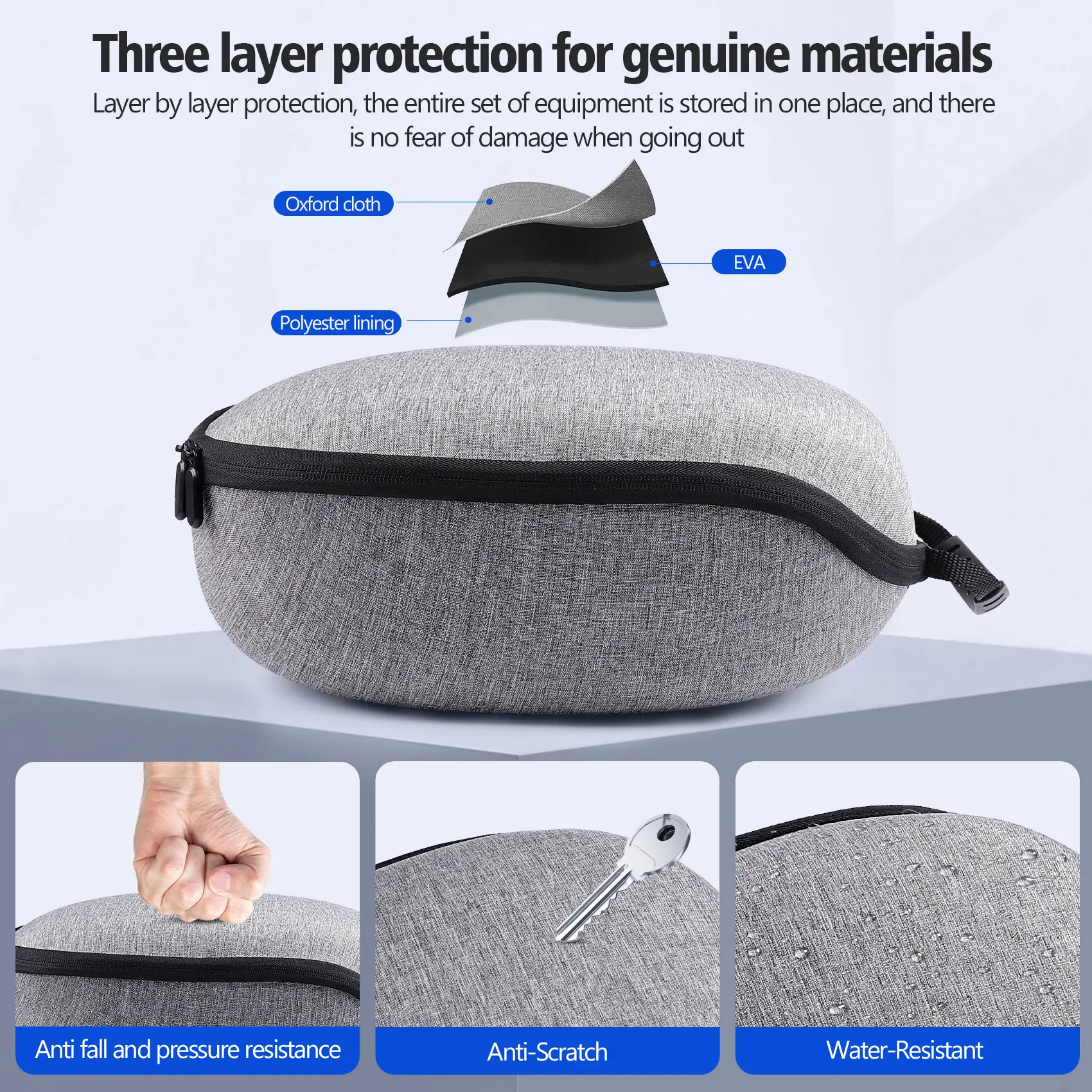 Carrying Case Storage Bag Cover Box For Meta Quest 3s 3 Quest3s Quest3 Virtual Reality VR Glasses Headset Helmet Game Accessory