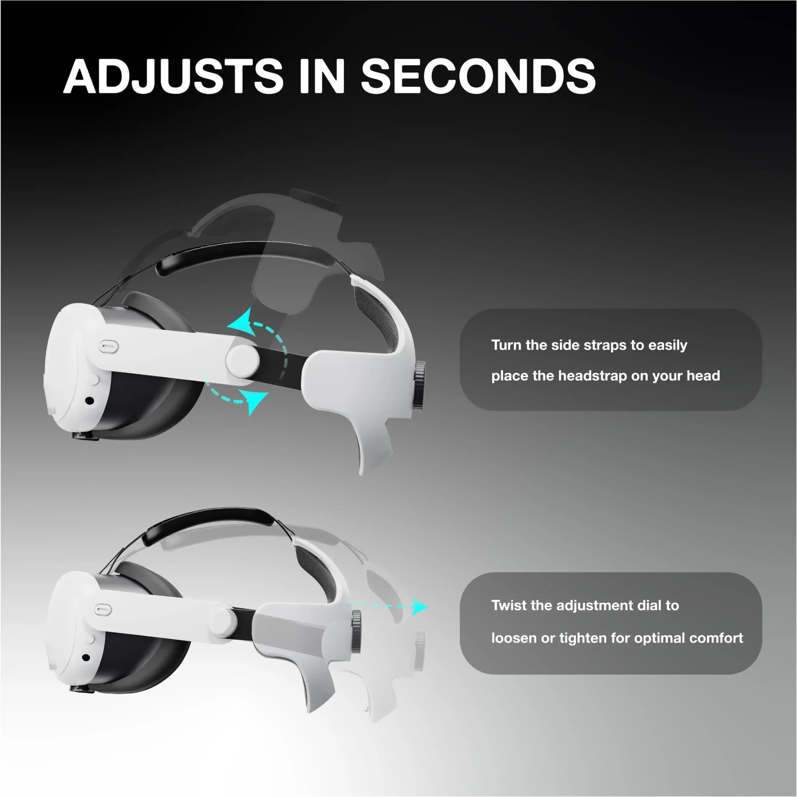 2025 For Quest 3S Case Elite Head Strap Controller Grip Cover Silicone Face Cover Lens Protective for Meta Quest 3S accessories