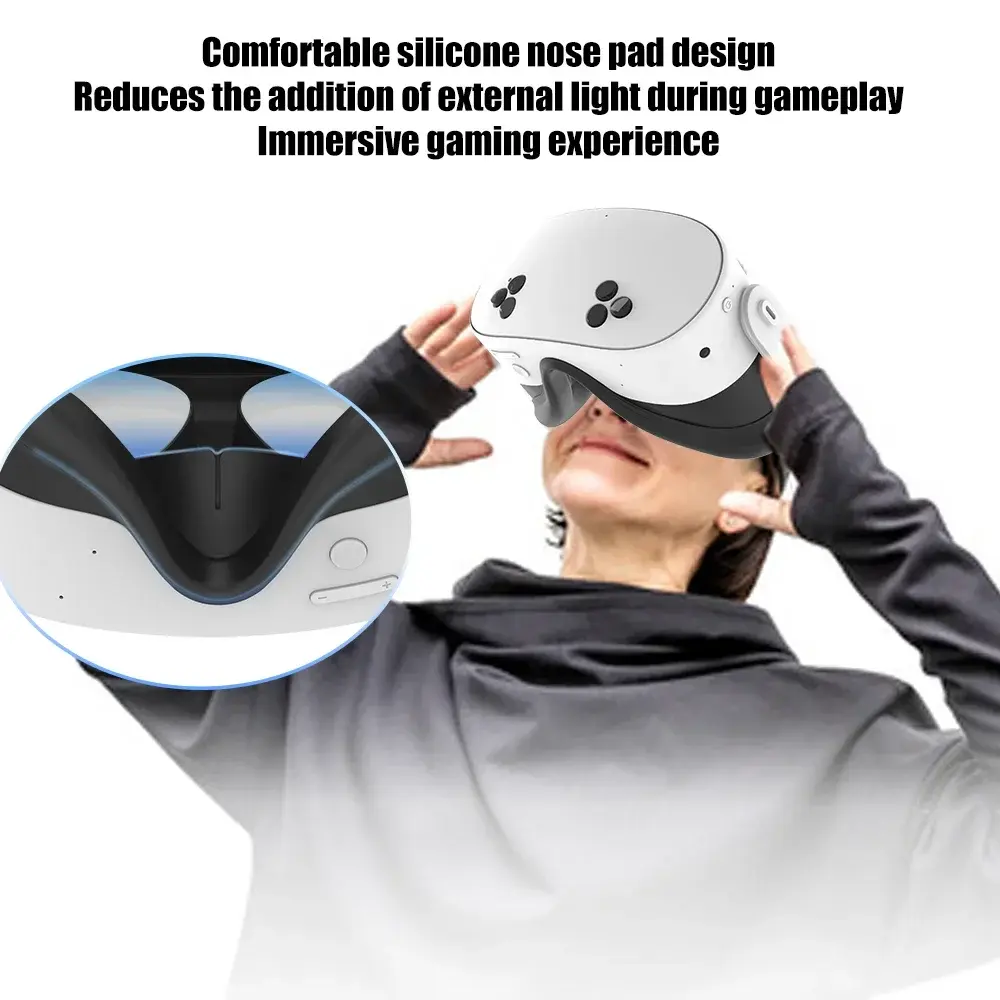 2025 For Quest 3S Case Elite Head Strap Controller Grip Cover Silicone Face Cover Lens Protective for Meta Quest 3S accessories