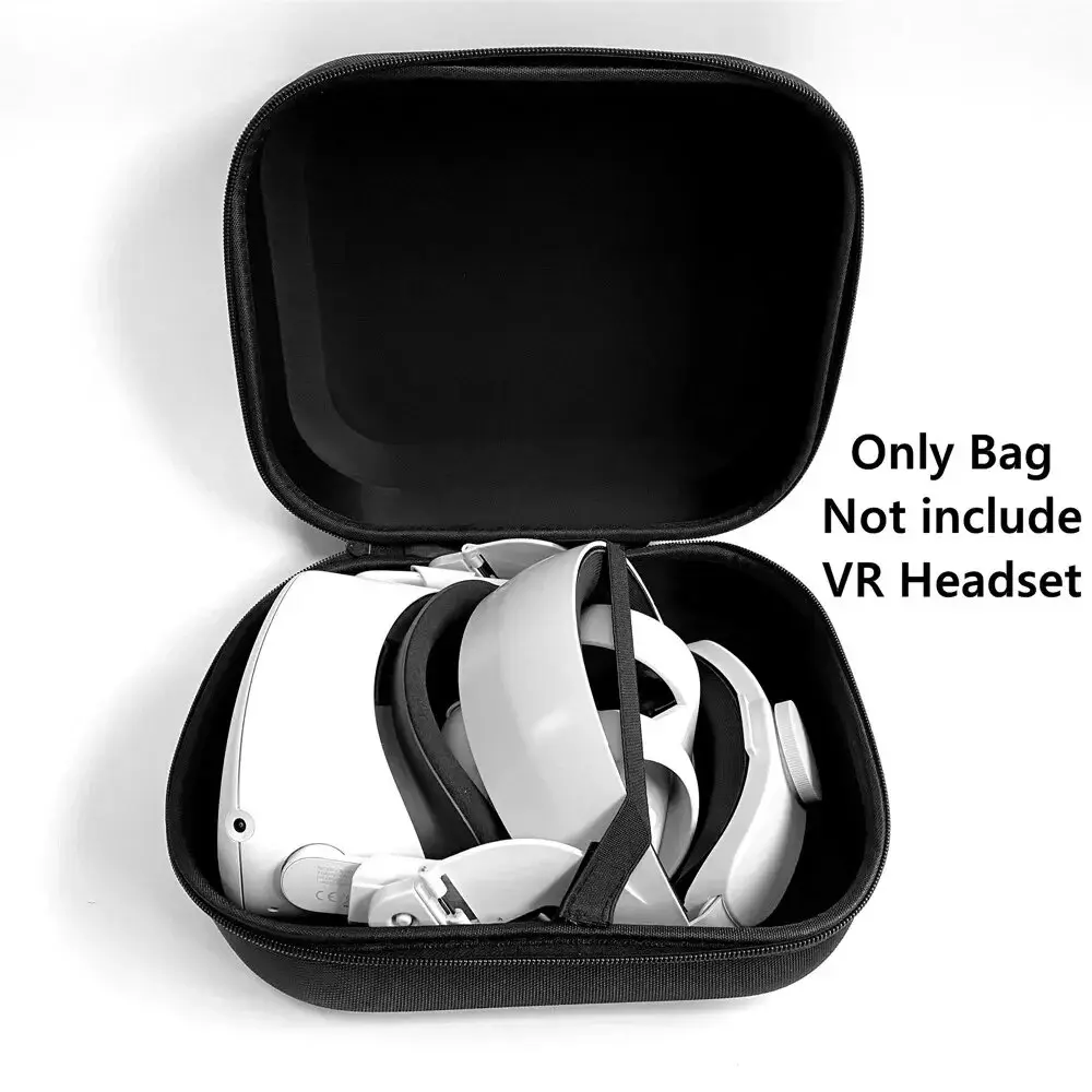 FICEP Bag For Oculus Quest 2 /Meta Quest 3/ Pico 4 Case Portable Boxes VR Headset Travel Carrying Case Hard EVA Storage Box Bag