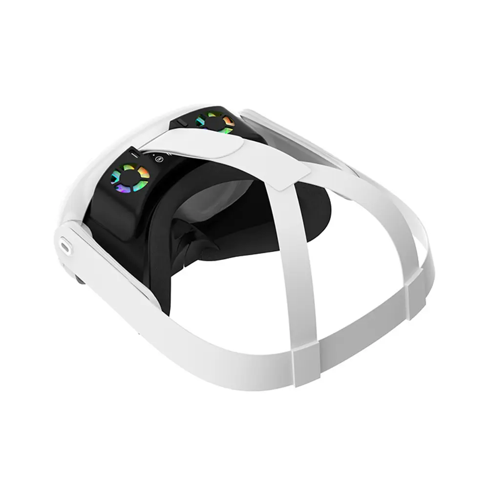 For Meta Quest 3 Air Circulation Face Cover VR Headset Replacement Facial Interface Mask With Cooling Fan For Quest3 Accessories