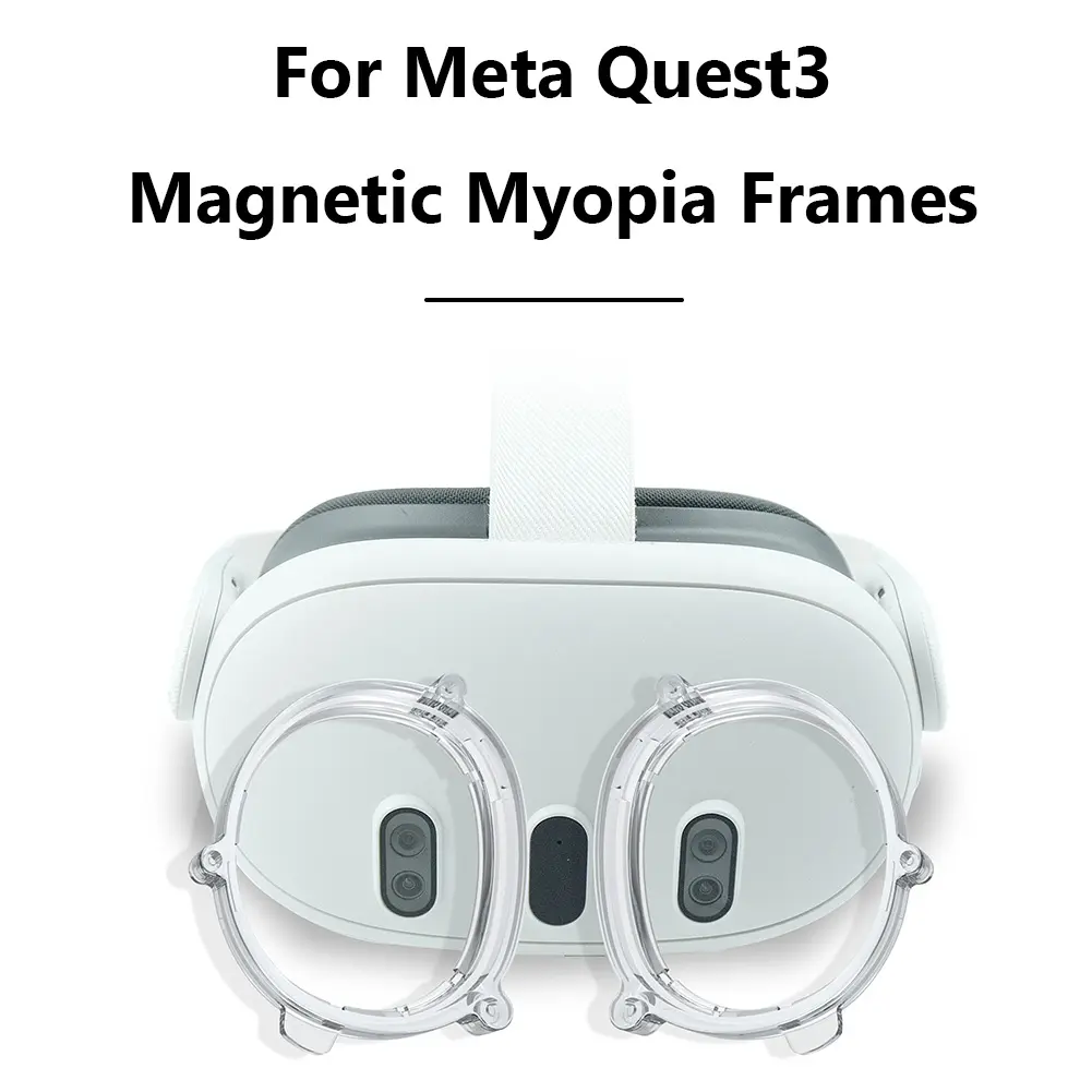Magnetic Frame and Blue Light-Blocking Lenses VR Lens Protector Lens Anti-Scratch Ring for Meta/Oculus Quest 3 for Oculus Quest3