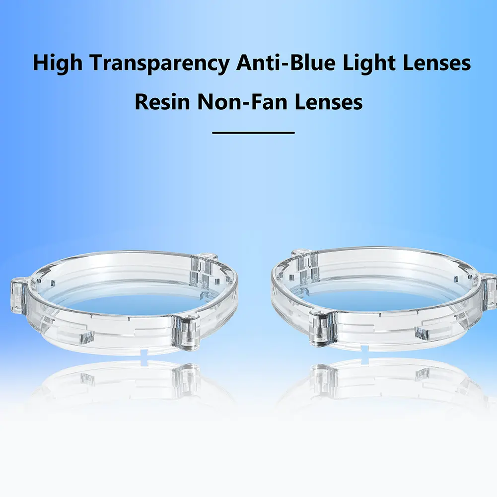 Magnetic Frame and Blue Light-Blocking Lenses VR Lens Protector Lens Anti-Scratch Ring for Meta/Oculus Quest 3 for Oculus Quest3