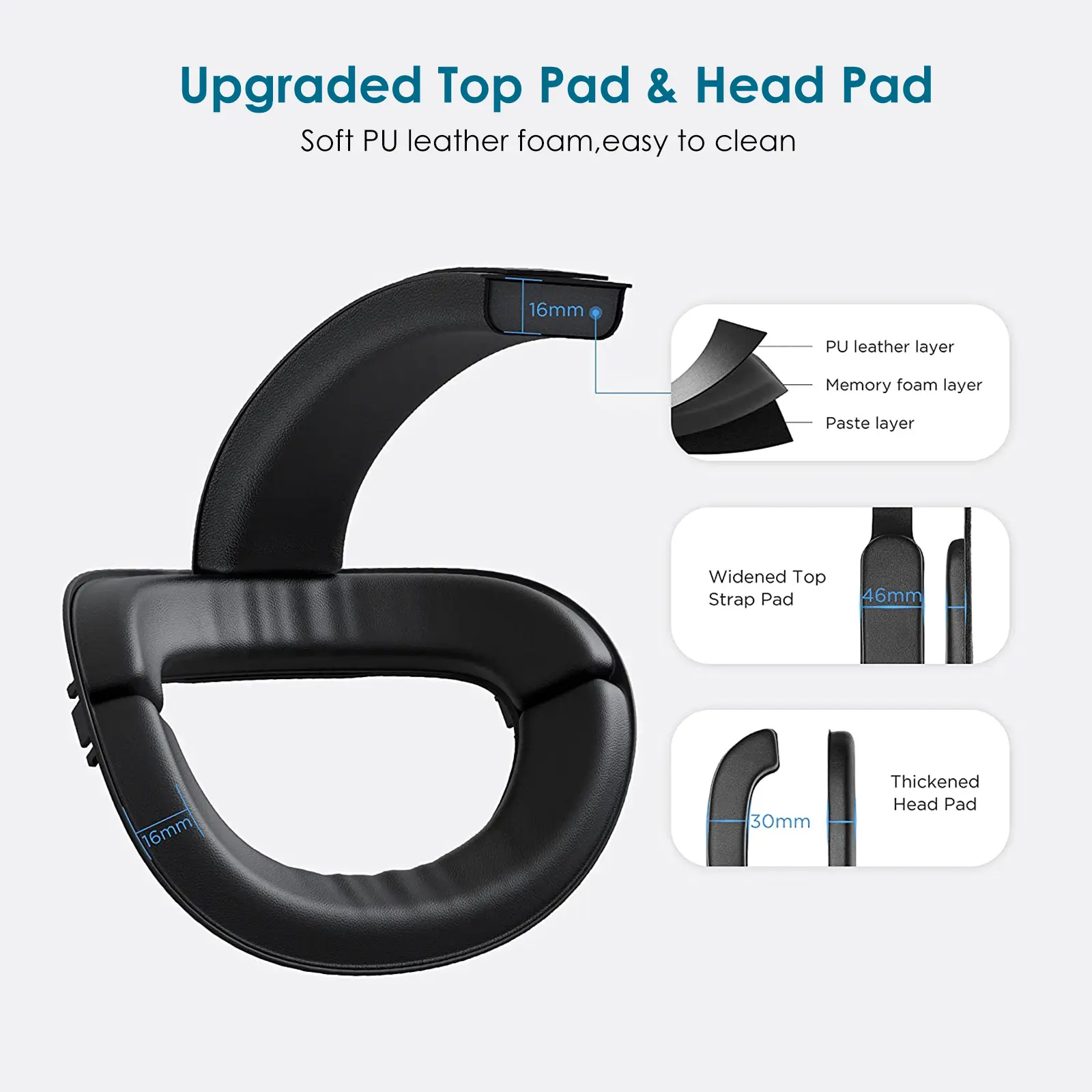 For Meta/ Oculus Quest 2 head strap RGB Electric Exactly Model Adjustable head strap Charged 8000 MAh VR Accessories