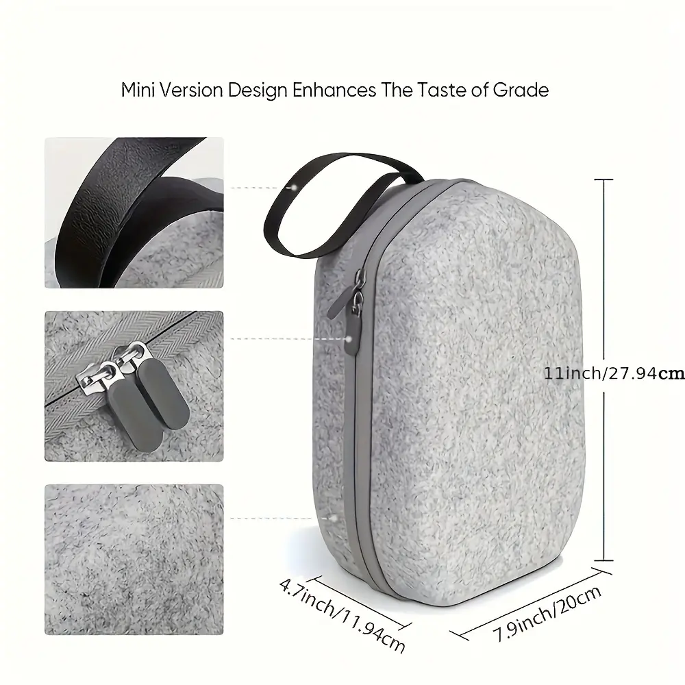 Head mounted integrated VR eye storage box Q2 Glasses Handbag  VR virtual glasses game machine storage box
