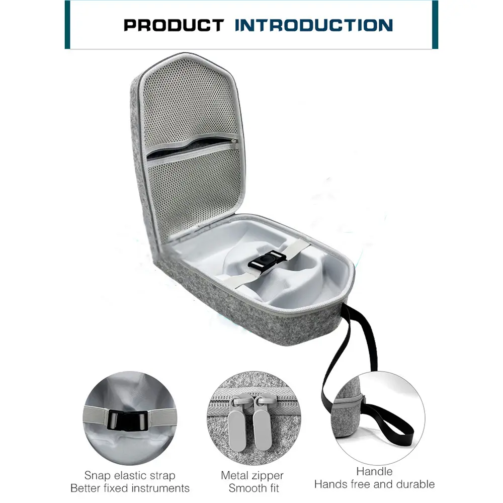 Head mounted integrated VR eye storage box Q2 Glasses Handbag  VR virtual glasses game machine storage box