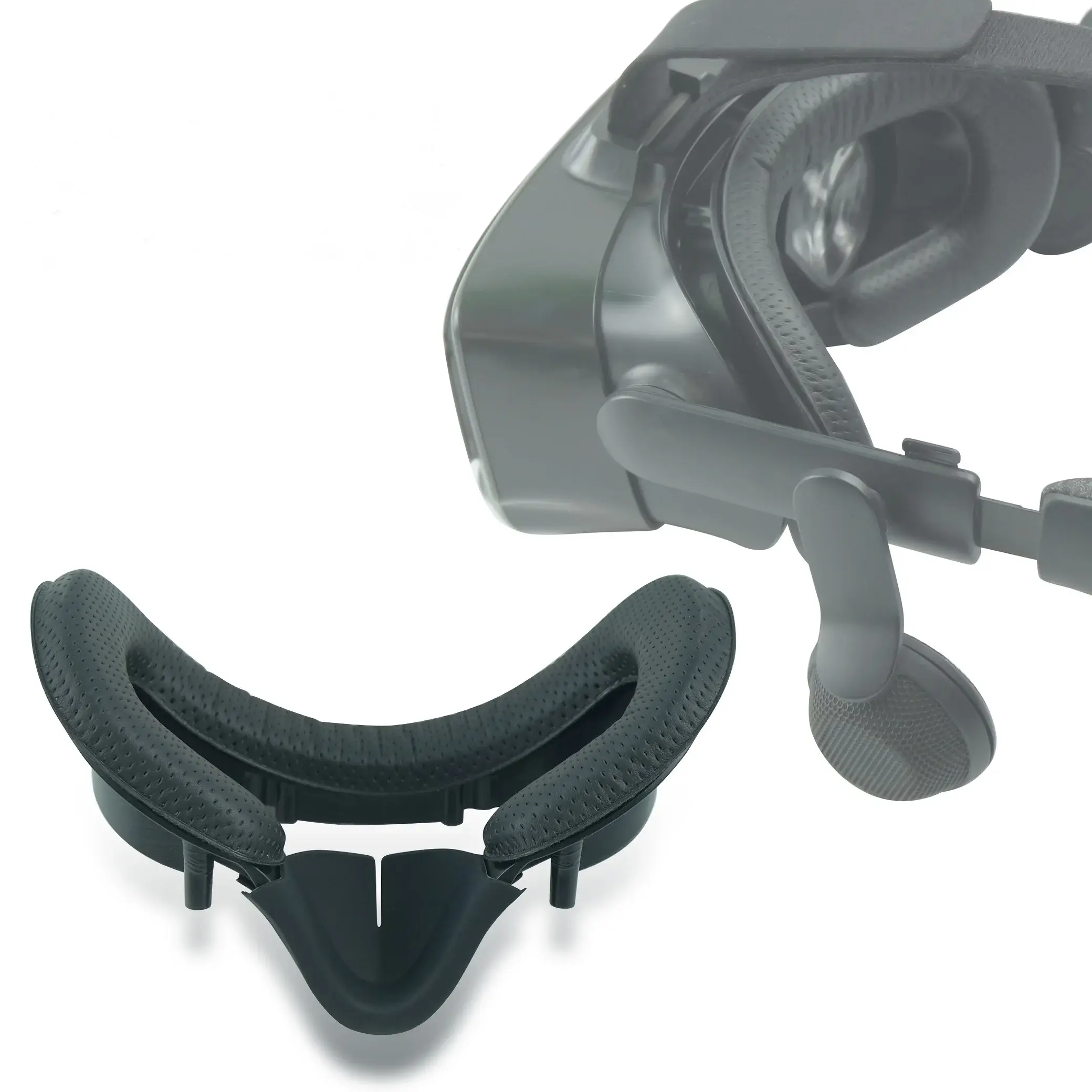 Magnetic Design For Valve Index PU Leather Face Interface Bracket Comfortable Easy to Install Breathable VR Accessory