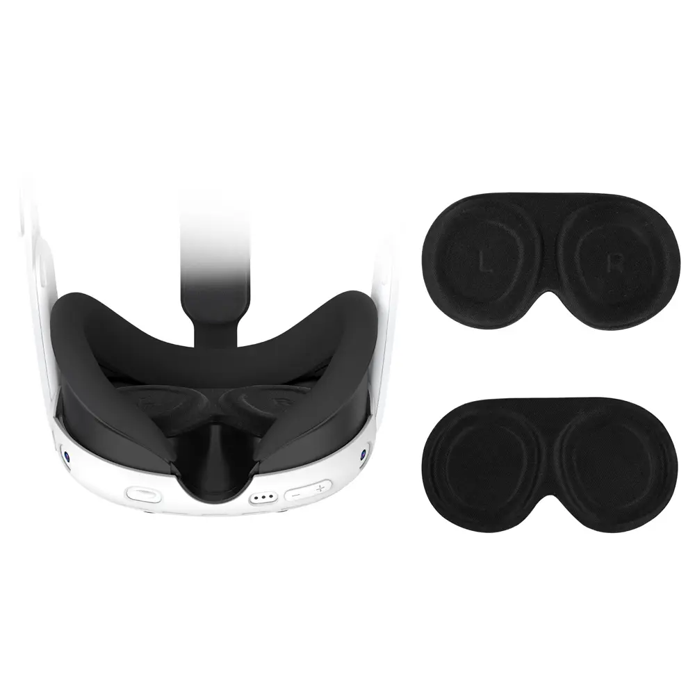 VR Lens Protection Cover For Meta Quest 3 Dustproof Anti-Scratch VR Lens Cap Replacement For Apple Vision Pro VR Accessories