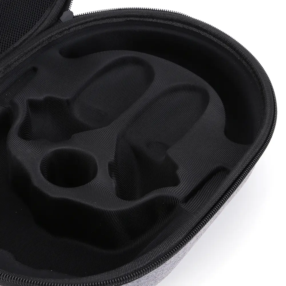 Anti-Scratch Portable Hard Carry Case for Meta Quest 3 VR Headset and Controllers with Internal Storage Mesh Pocket