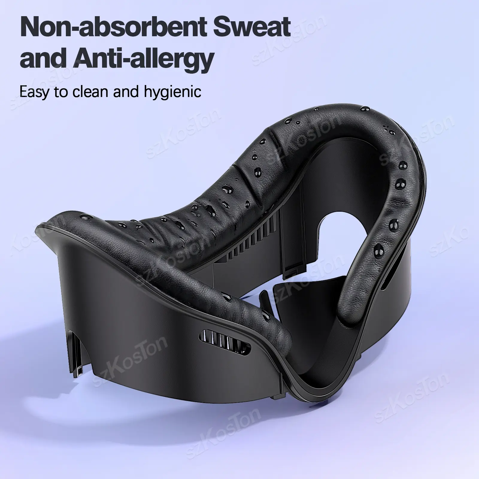 For Meta Quest 3 Facial Interface Replacement PU Leather Foam Face Mask Soft Comfortable Pad For Meta Quest 3 Accessories