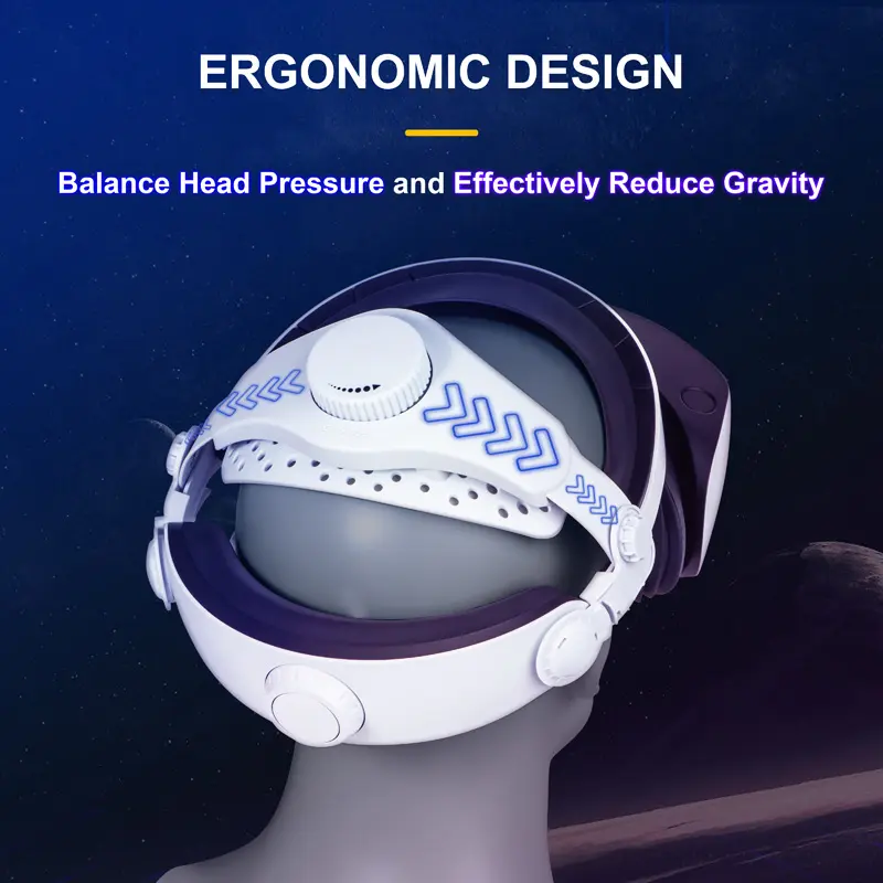 For SONY PS VR2 glasses headband removable portable retractable adjustable headband stand PlayStation VR2 expansion accessories